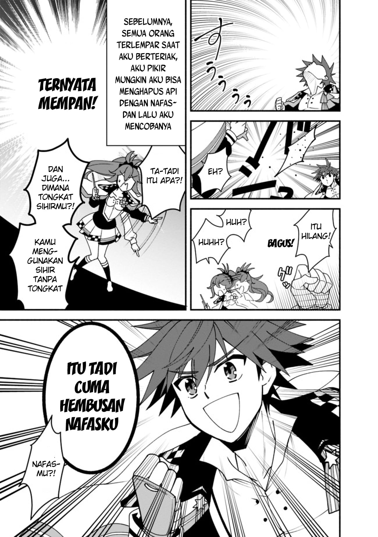 Doryoku Shisugita Sekai Saikyou no Butouka wa, Mahou Sekai wo Yoyuu de Ikinuku. Chapter 6 - halaman 13