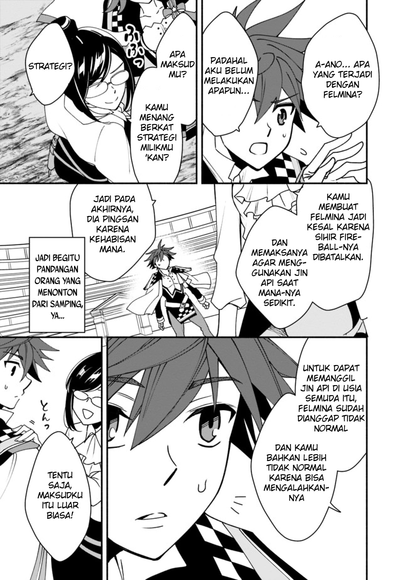Doryoku Shisugita Sekai Saikyou no Butouka wa, Mahou Sekai wo Yoyuu de Ikinuku. Chapter 6 - halaman 21