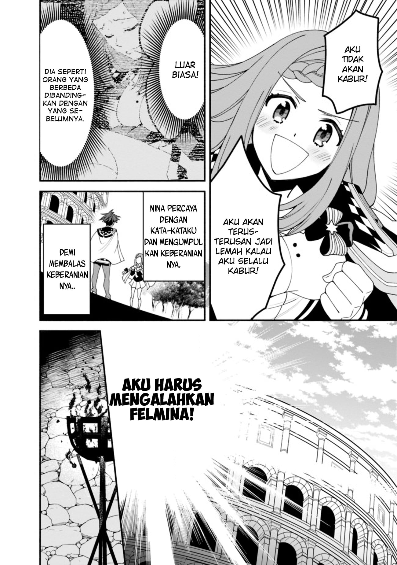 Doryoku Shisugita Sekai Saikyou no Butouka wa, Mahou Sekai wo Yoyuu de Ikinuku. Chapter 6 - halaman 7