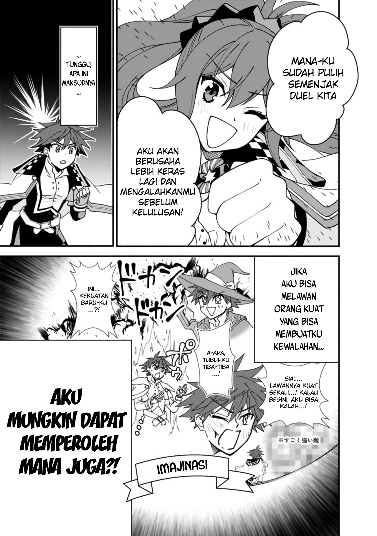 Doryoku Shisugita Sekai Saikyou no Butouka wa, Mahou Sekai wo Yoyuu de Ikinuku. Chapter 7 - halaman 14
