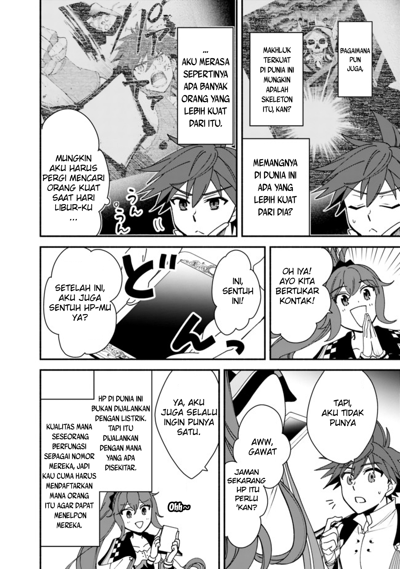 Doryoku Shisugita Sekai Saikyou no Butouka wa, Mahou Sekai wo Yoyuu de Ikinuku. Chapter 7 - halaman 15