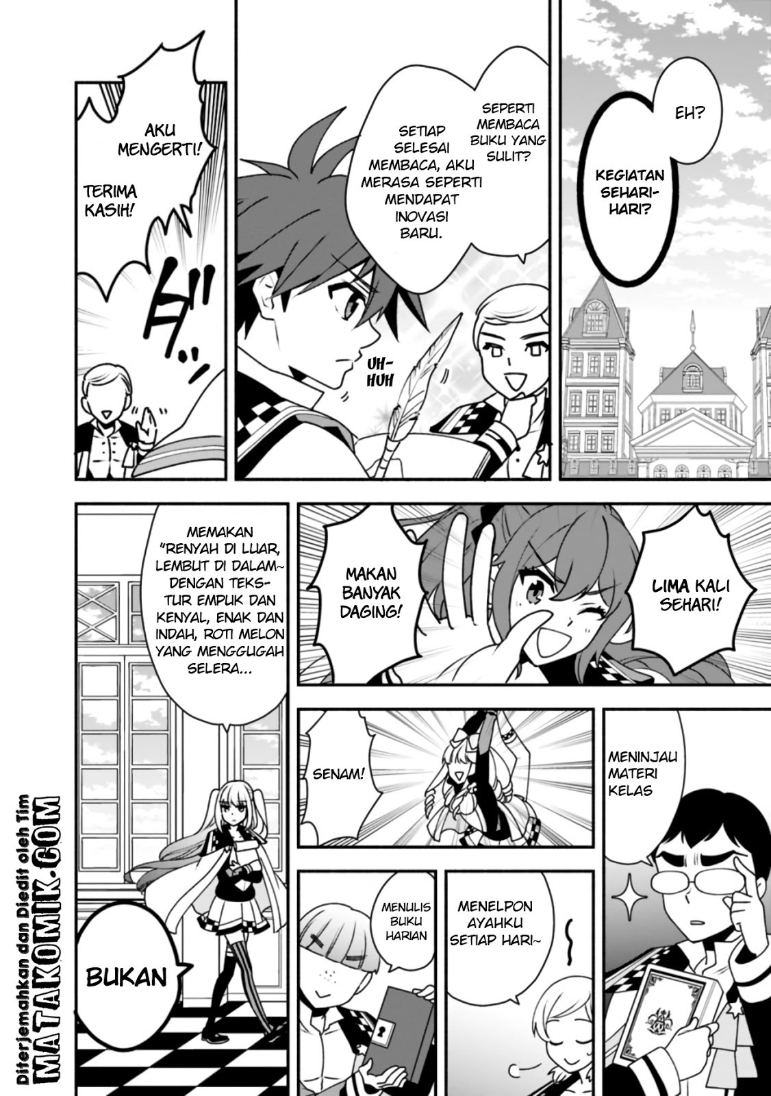 Doryoku Shisugita Sekai Saikyou no Butouka wa, Mahou Sekai wo Yoyuu de Ikinuku. Chapter 8 - halaman 4