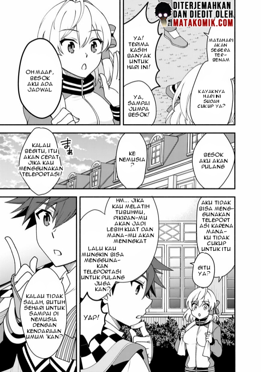 Doryoku Shisugita Sekai Saikyou no Butouka wa, Mahou Sekai wo Yoyuu de Ikinuku. Chapter 9 - halaman 7