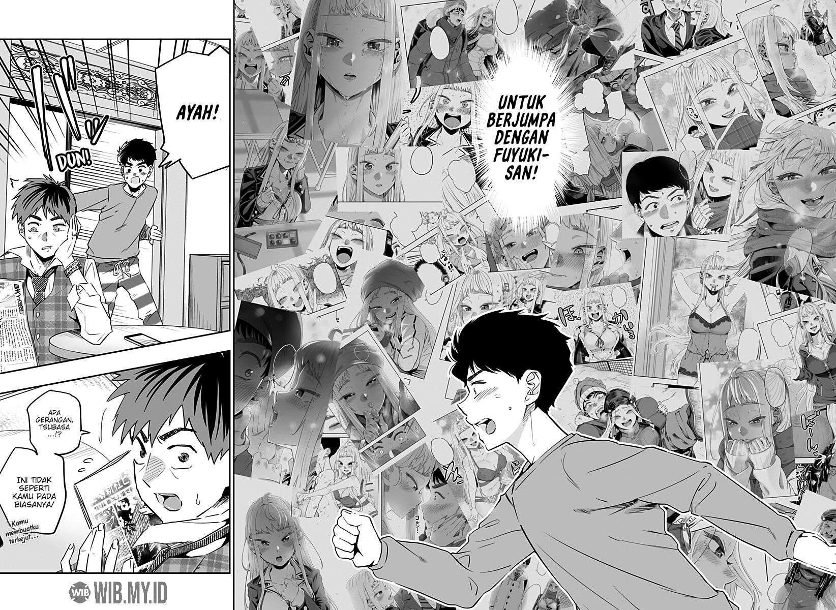 Dosanko Gyaru Is Mega Cute Chapter 32.1 - halaman 9