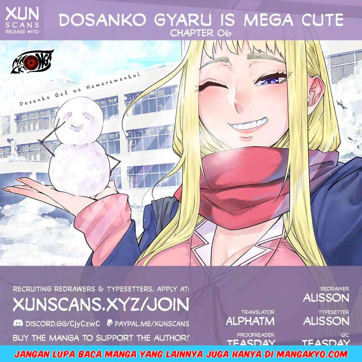 Dosanko Gyaru Is Mega Cute Chapter 7.1 - halaman 1