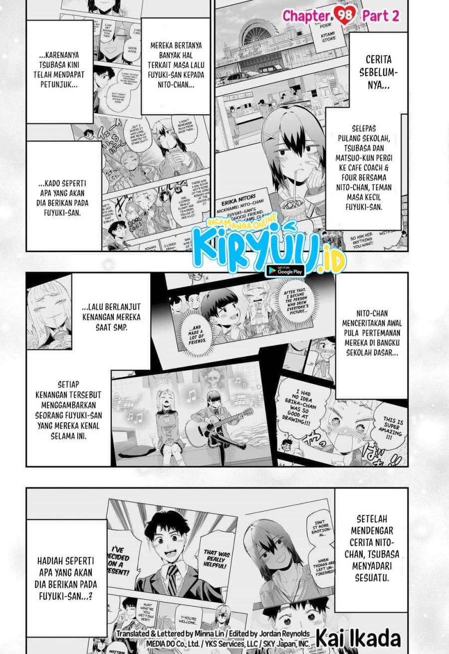 Dosanko Gyaru Is Mega Cute Chapter 98.2 - halaman 2