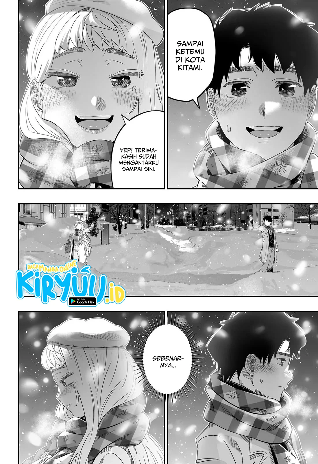 Dosanko Gyaru wa Namaramenkoi Chapter 111 - halaman 17