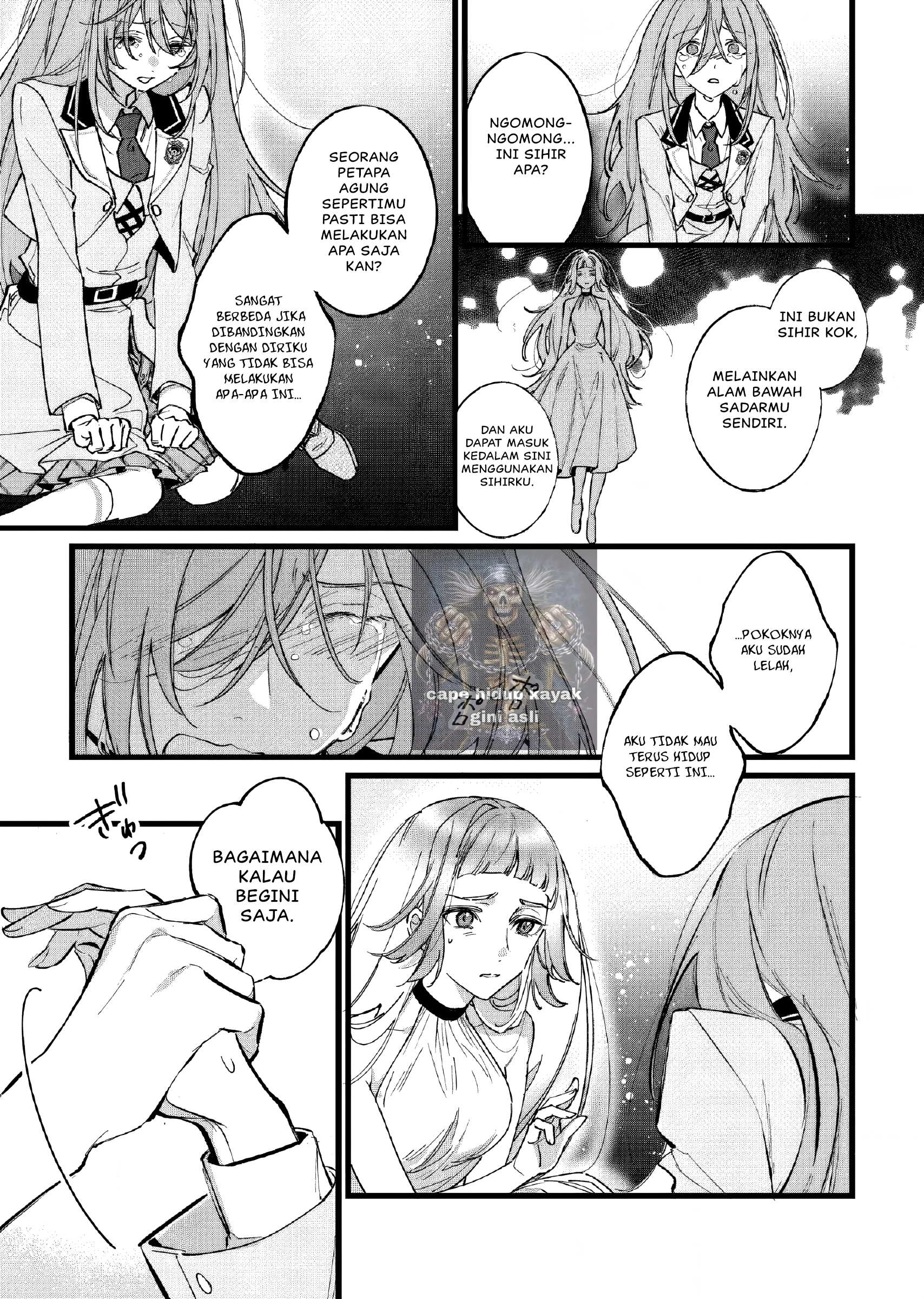 Doteihen Reijou ni Hyoui shita 800-nenmae no Akujo wa Hissori Seishun wo Tanoshindeiru. Chapter 1 - halaman 14