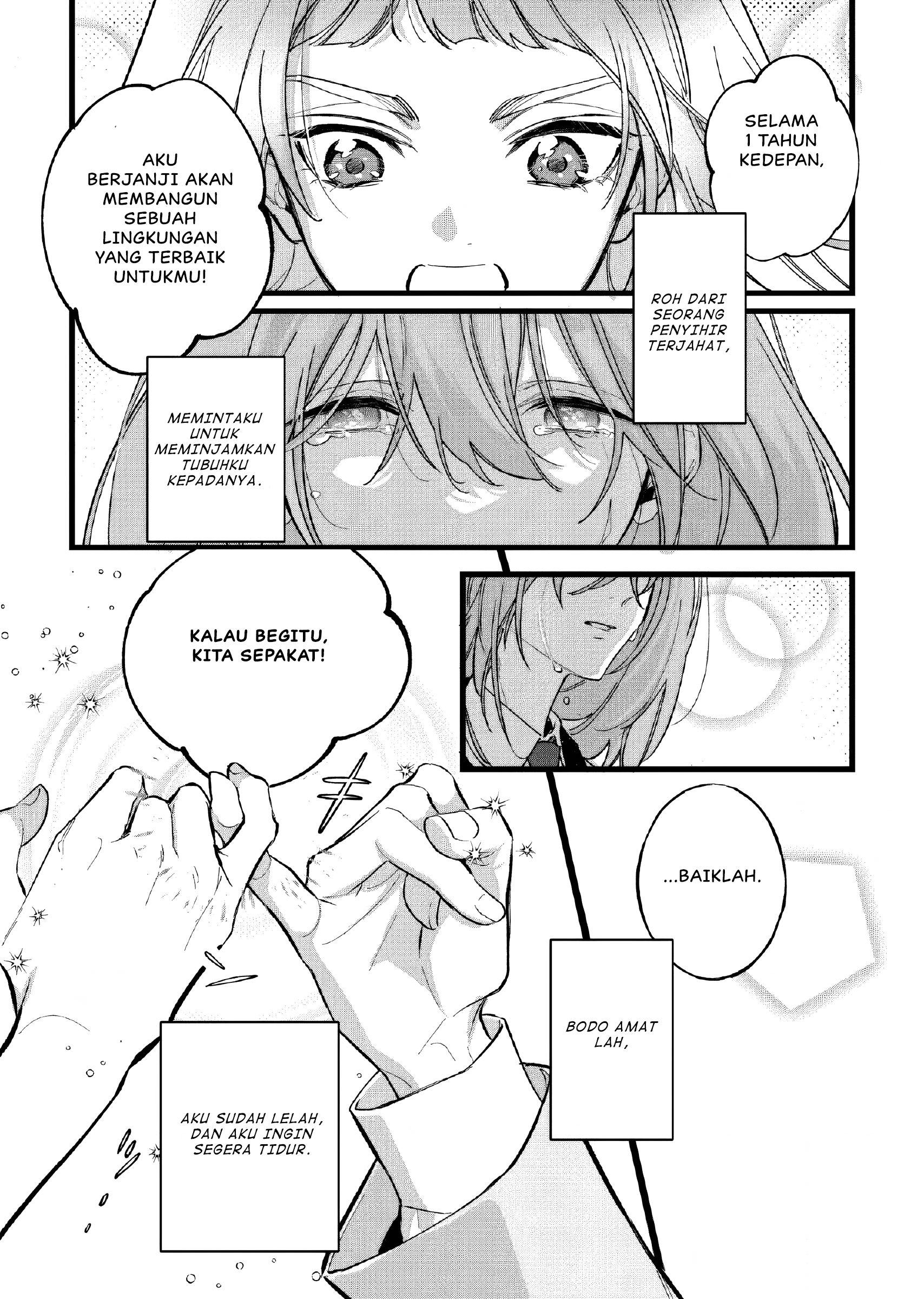 Doteihen Reijou ni Hyoui shita 800-nenmae no Akujo wa Hissori Seishun wo Tanoshindeiru. Chapter 1 - halaman 16