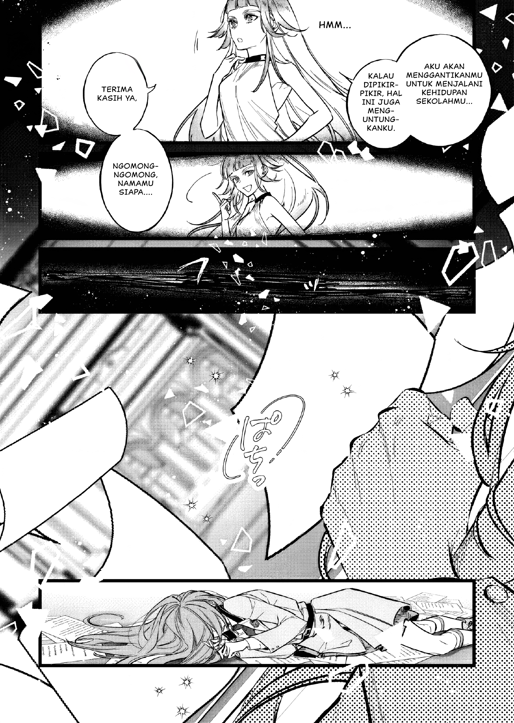 Doteihen Reijou ni Hyoui shita 800-nenmae no Akujo wa Hissori Seishun wo Tanoshindeiru. Chapter 1 - halaman 17