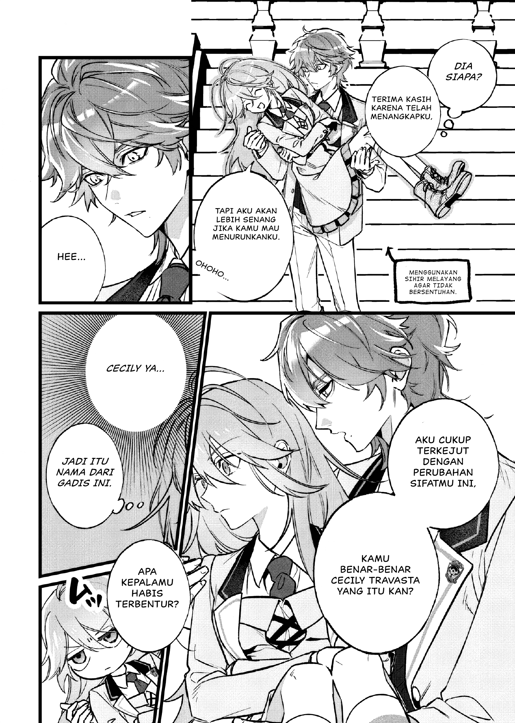 Doteihen Reijou ni Hyoui shita 800-nenmae no Akujo wa Hissori Seishun wo Tanoshindeiru. Chapter 1 - halaman 24