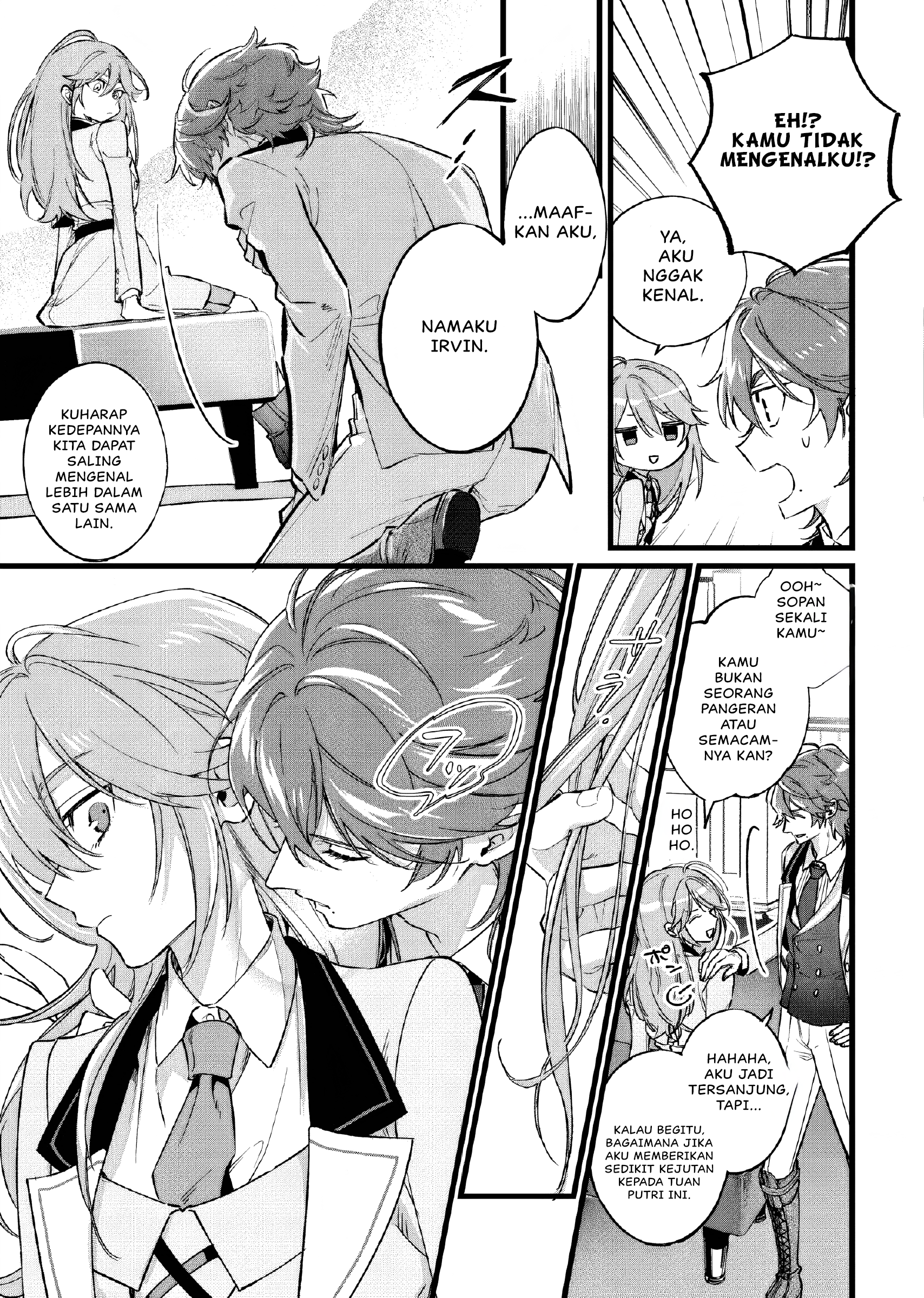 Doteihen Reijou ni Hyoui shita 800-nenmae no Akujo wa Hissori Seishun wo Tanoshindeiru. Chapter 1 - halaman 27