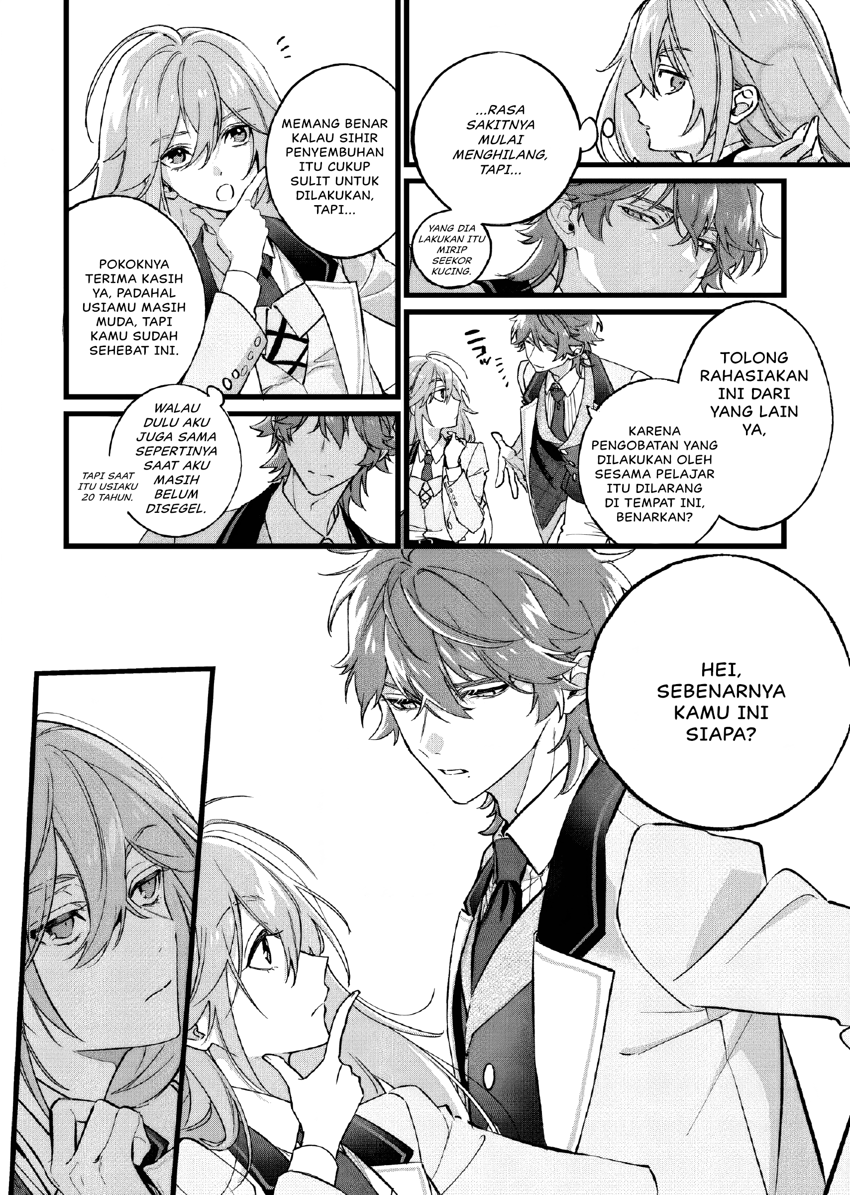 Doteihen Reijou ni Hyoui shita 800-nenmae no Akujo wa Hissori Seishun wo Tanoshindeiru. Chapter 1 - halaman 28