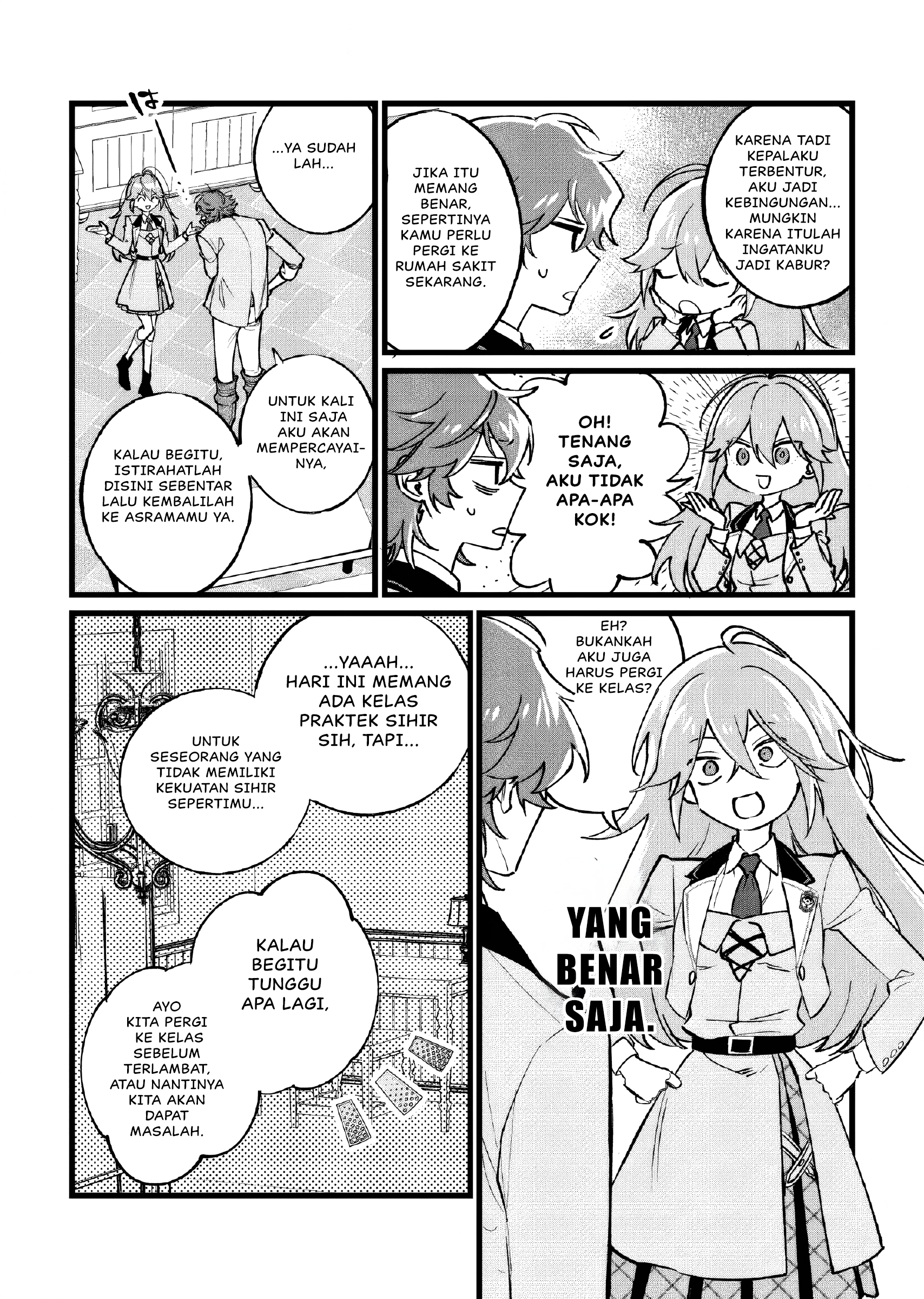 Doteihen Reijou ni Hyoui shita 800-nenmae no Akujo wa Hissori Seishun wo Tanoshindeiru. Chapter 1 - halaman 31