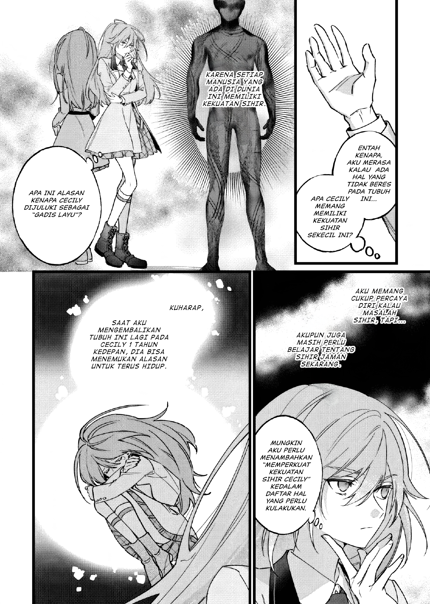 Doteihen Reijou ni Hyoui shita 800-nenmae no Akujo wa Hissori Seishun wo Tanoshindeiru. Chapter 1 - halaman 32