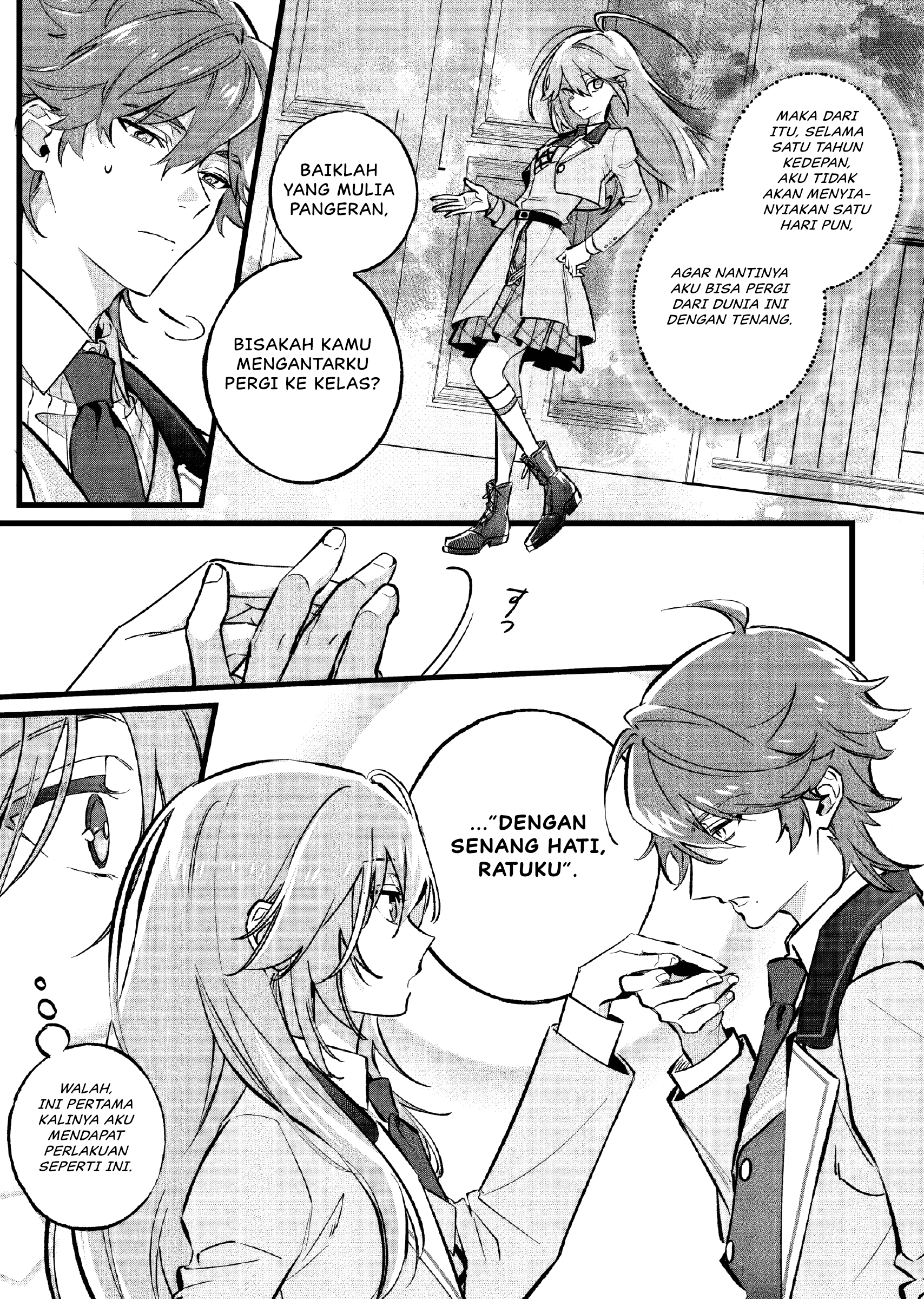 Doteihen Reijou ni Hyoui shita 800-nenmae no Akujo wa Hissori Seishun wo Tanoshindeiru. Chapter 1 - halaman 33