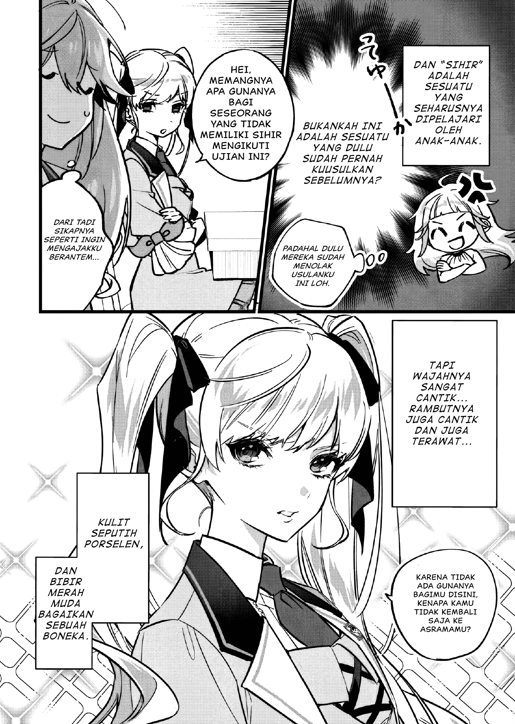 Doteihen Reijou ni Hyoui shita 800-nenmae no Akujo wa Hissori Seishun wo Tanoshindeiru. Chapter 2 - halaman 14