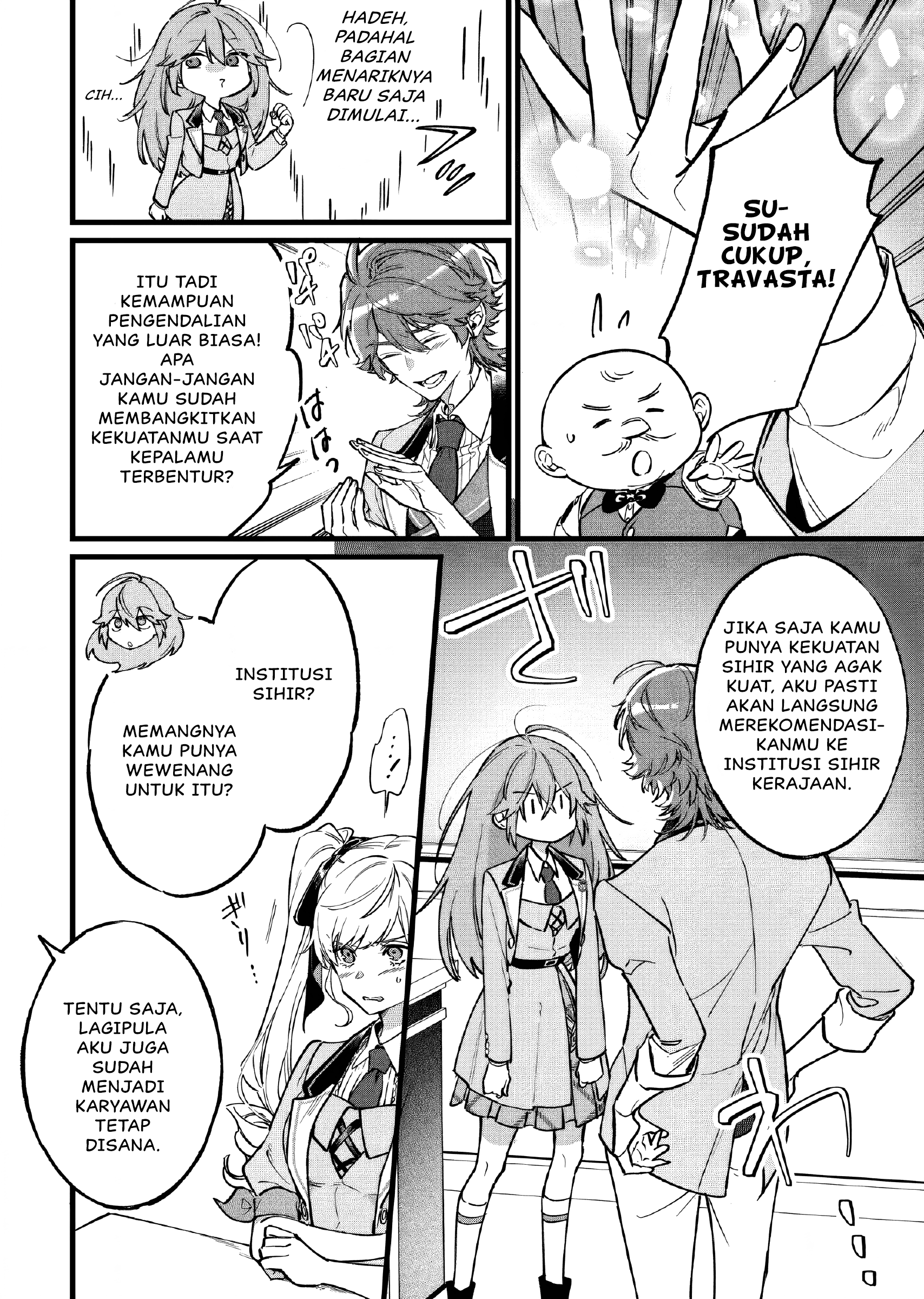 Doteihen Reijou ni Hyoui shita 800-nenmae no Akujo wa Hissori Seishun wo Tanoshindeiru. Chapter 2 - halaman 22