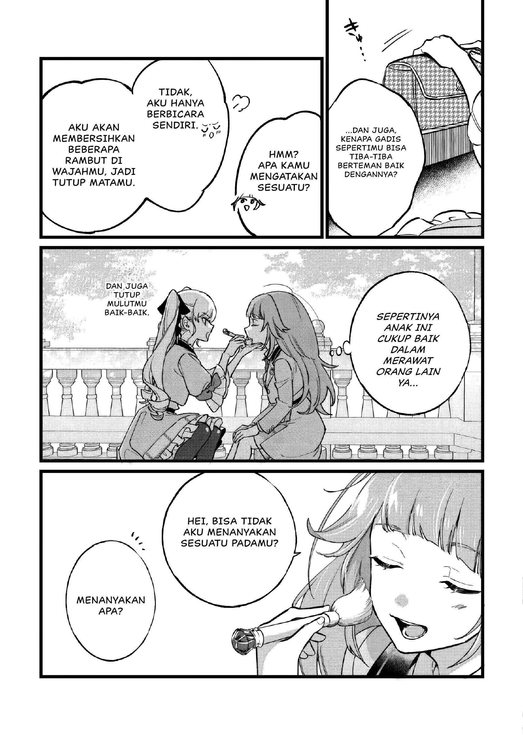 Doteihen Reijou ni Hyoui shita 800-nenmae no Akujo wa Hissori Seishun wo Tanoshindeiru. Chapter 2 - halaman 27