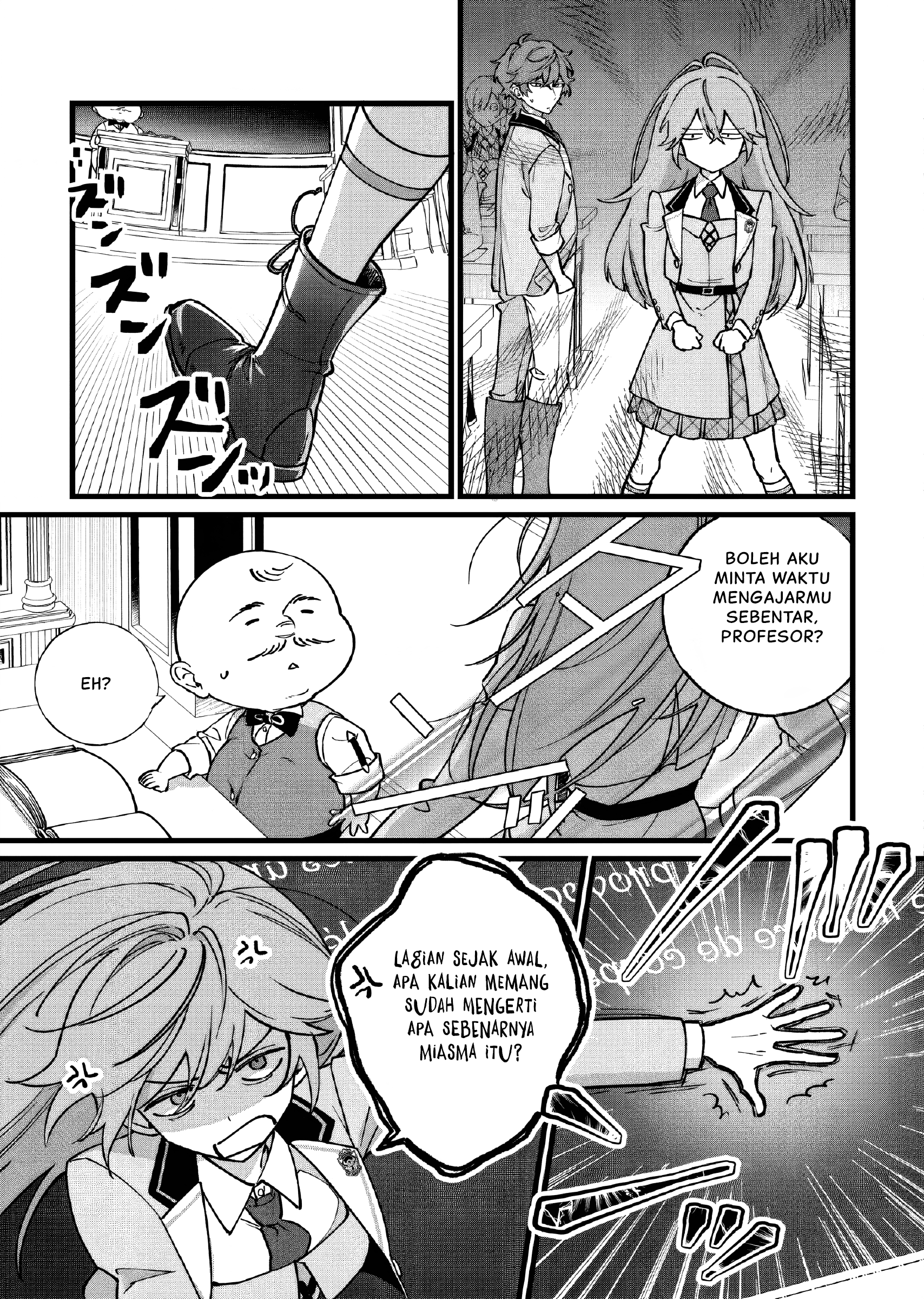 Doteihen Reijou ni Hyoui shita 800-nenmae no Akujo wa Hissori Seishun wo Tanoshindeiru. Chapter 2 - halaman 5