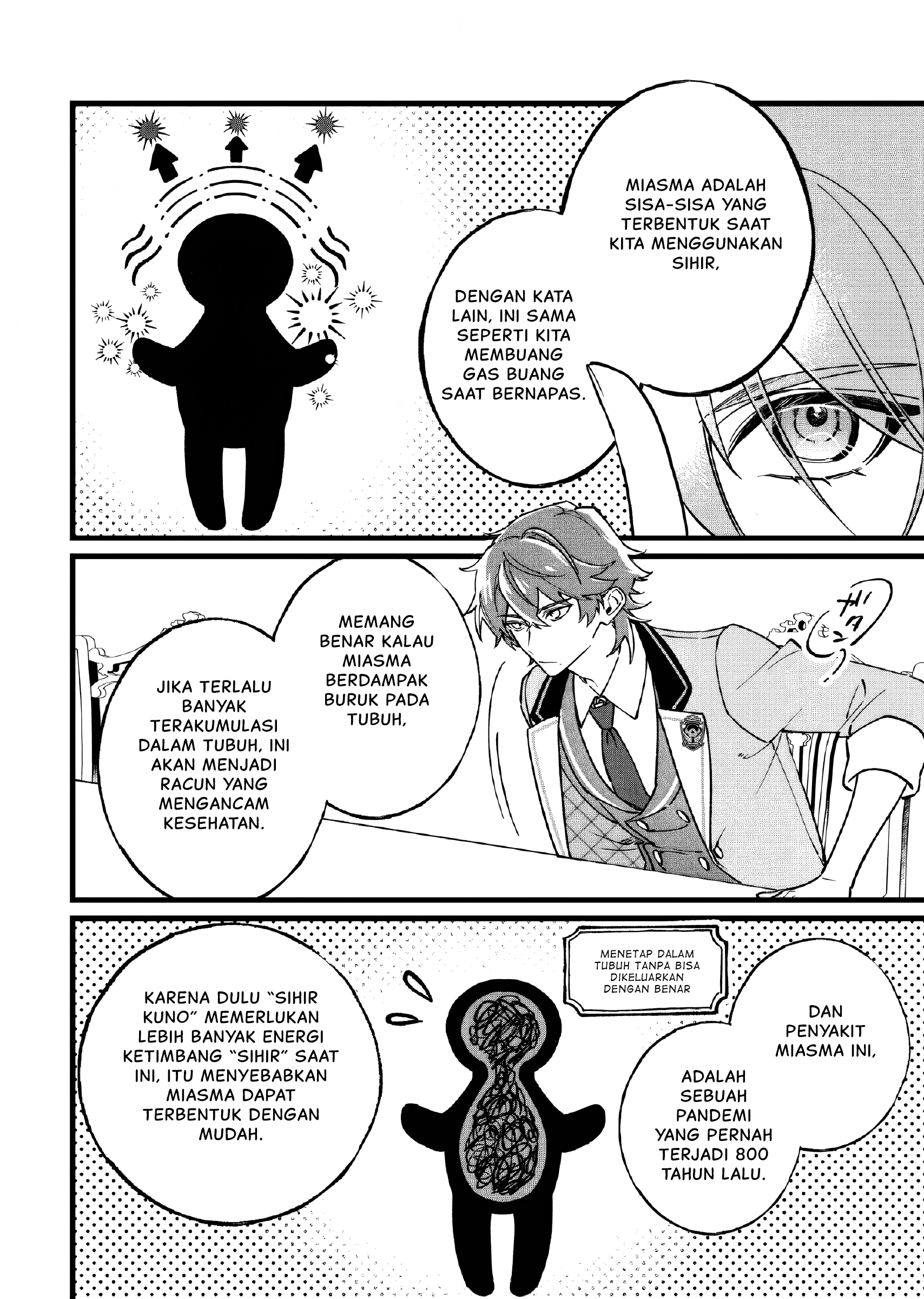 Doteihen Reijou ni Hyoui shita 800-nenmae no Akujo wa Hissori Seishun wo Tanoshindeiru. Chapter 2 - halaman 6