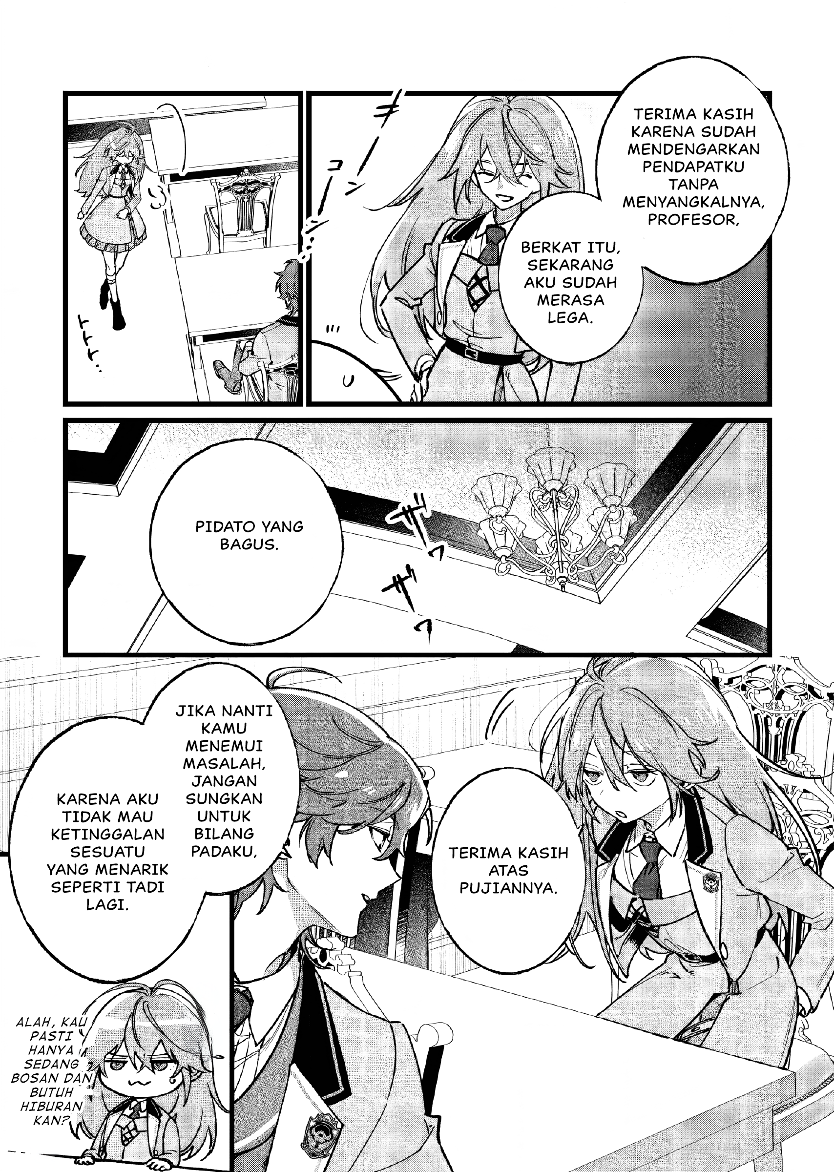 Doteihen Reijou ni Hyoui shita 800-nenmae no Akujo wa Hissori Seishun wo Tanoshindeiru. Chapter 2 - halaman 9