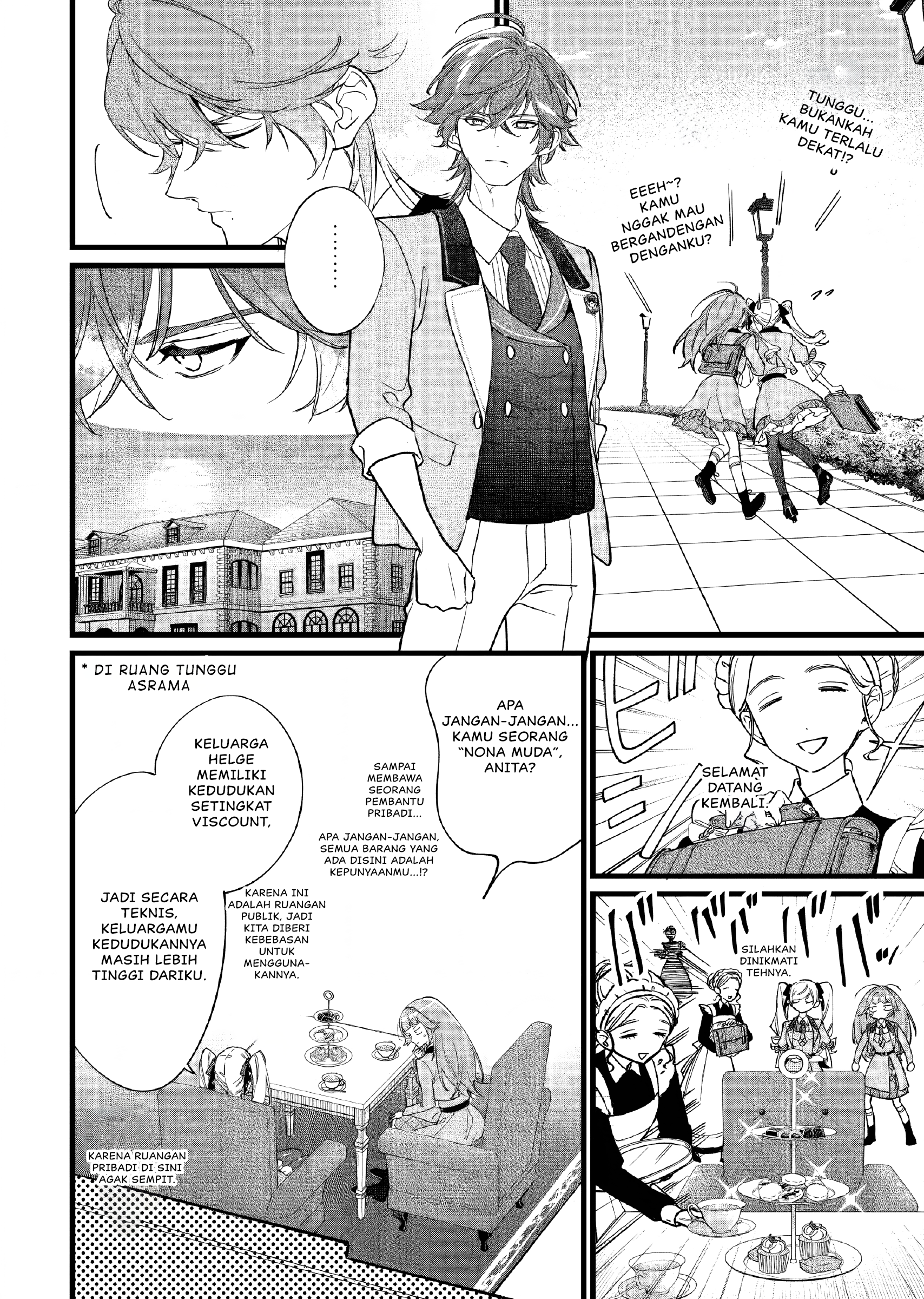 Doteihen Reijou ni Hyoui shita 800-nenmae no Akujo wa Hissori Seishun wo Tanoshindeiru. Chapter 3 - halaman 10
