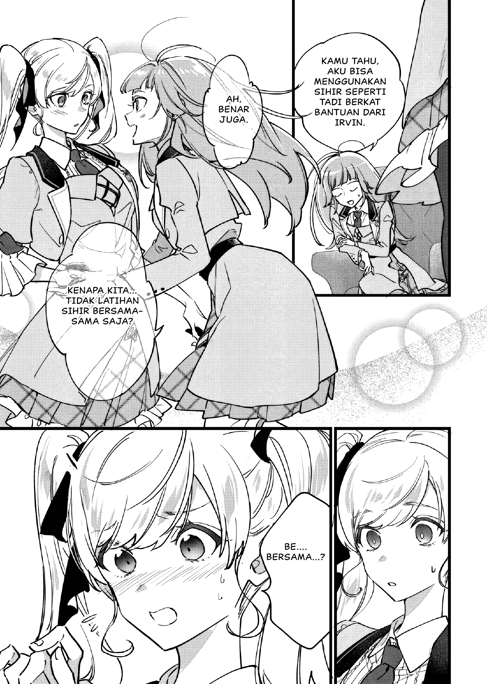 Doteihen Reijou ni Hyoui shita 800-nenmae no Akujo wa Hissori Seishun wo Tanoshindeiru. Chapter 3 - halaman 19