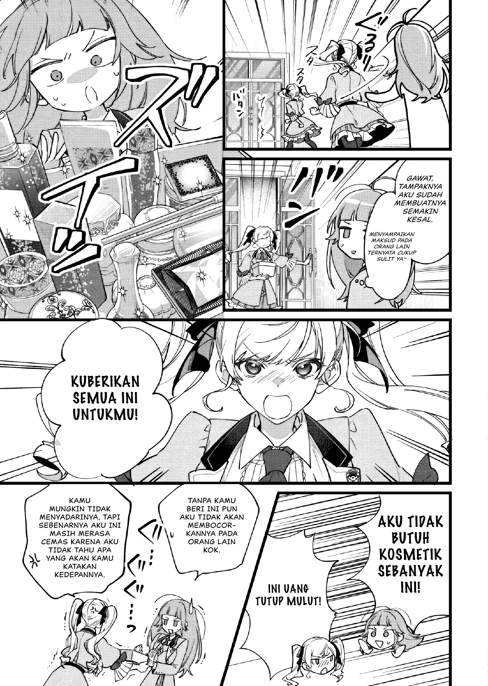 Doteihen Reijou ni Hyoui shita 800-nenmae no Akujo wa Hissori Seishun wo Tanoshindeiru. Chapter 3 - halaman 21