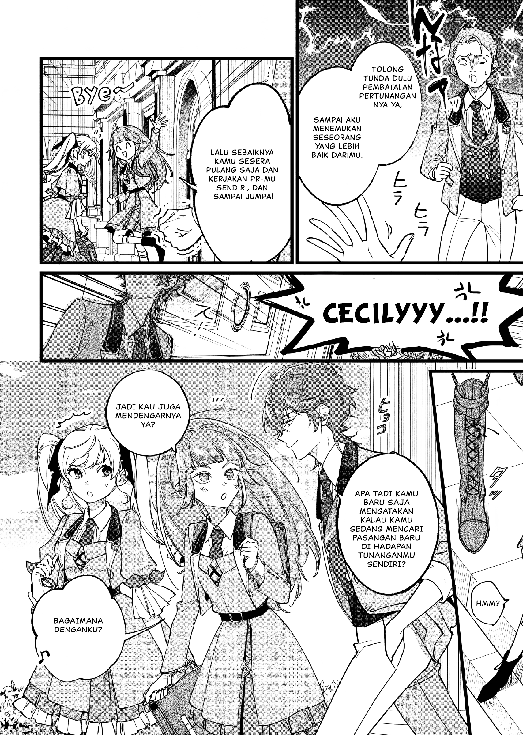 Doteihen Reijou ni Hyoui shita 800-nenmae no Akujo wa Hissori Seishun wo Tanoshindeiru. Chapter 3 - halaman 8