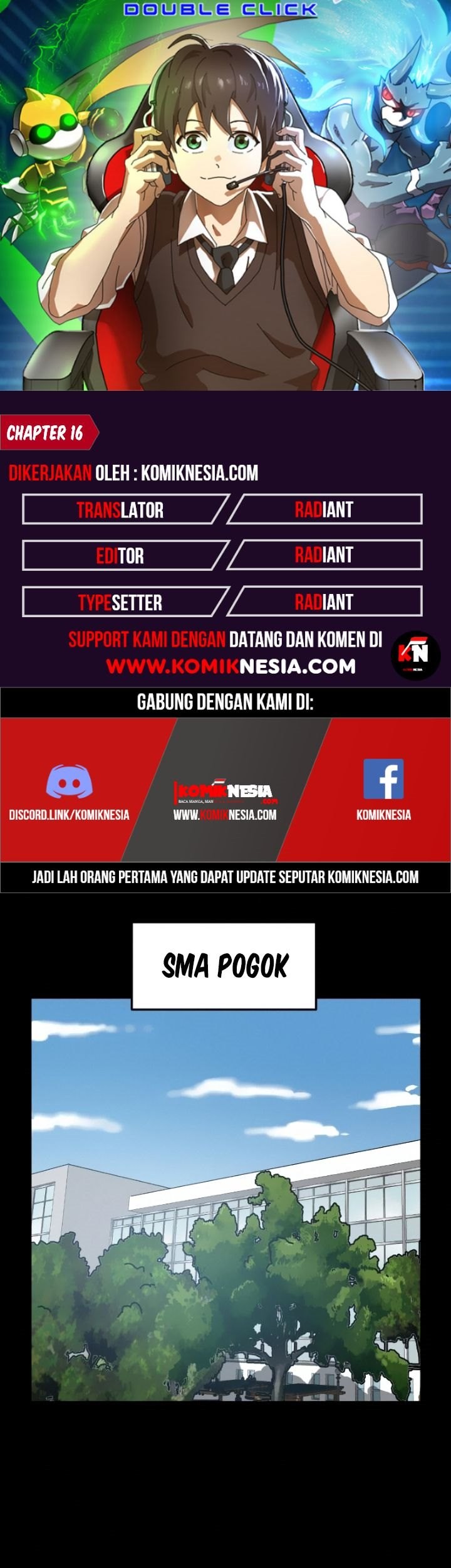 Double Click Chapter 16 - halaman 1