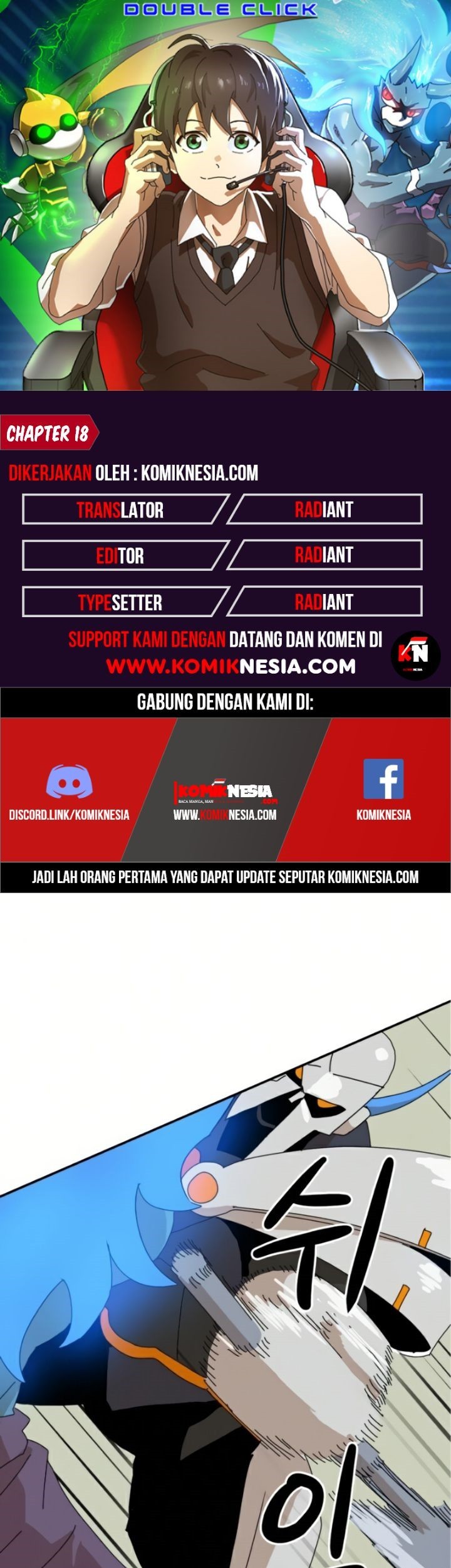 Double Click Chapter 18 - halaman 1