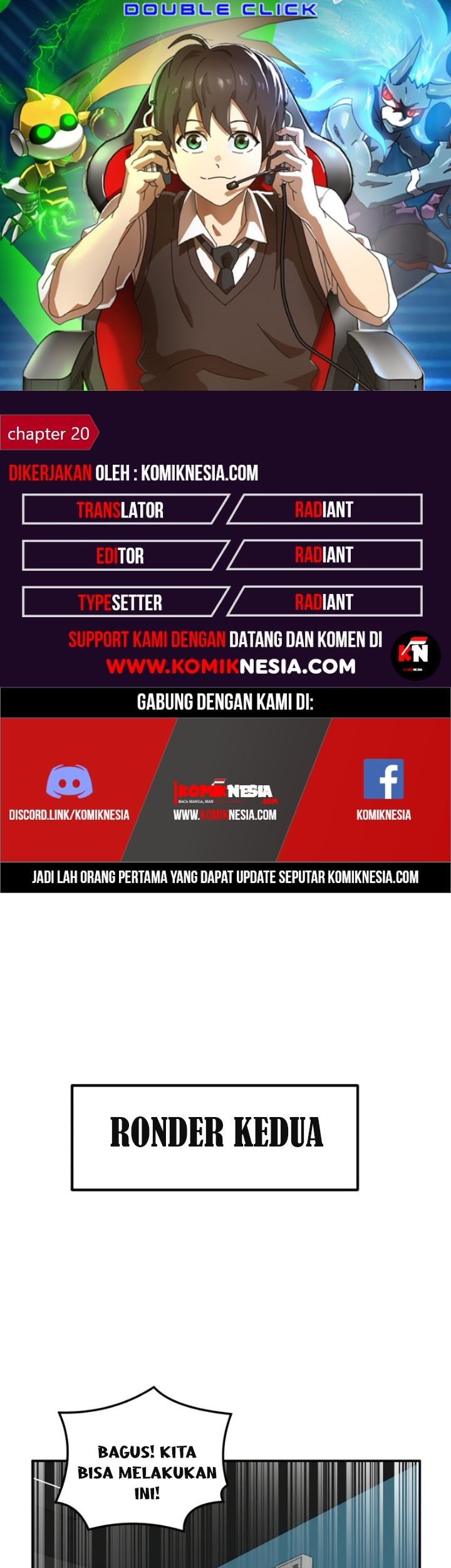 Double Click Chapter 20 - halaman 1