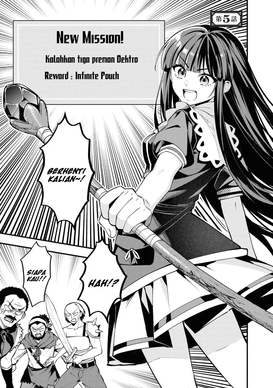 Doumo, Butsuyoku no Seijo desu: Musou Skill "Clear Houshuu" de Seidai ni Kanchigai saremashita Chapter 5 - halaman 2