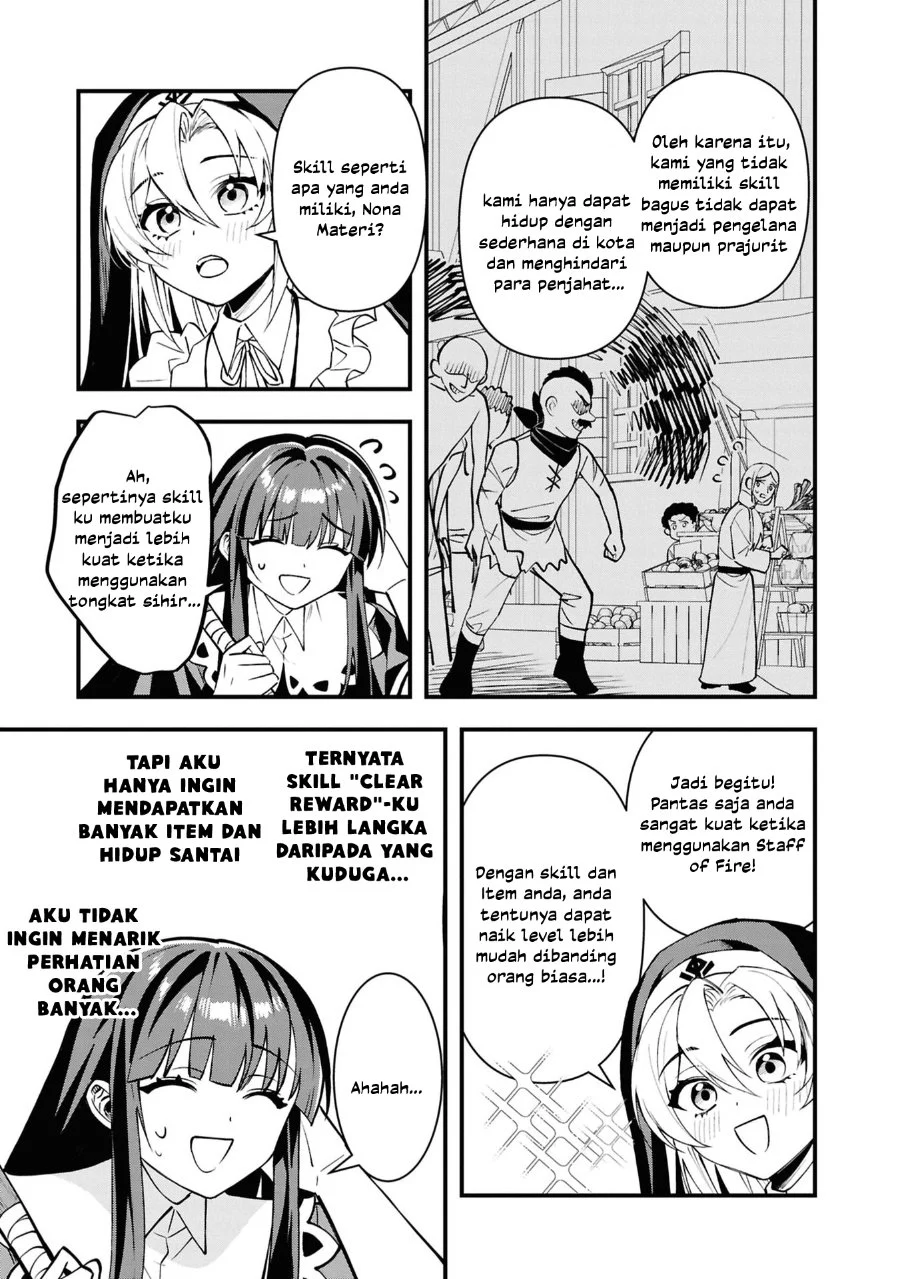 Doumo, Butsuyoku no Seijo desu: Musou Skill "Clear Houshuu" de Seidai ni Kanchigai saremashita Chapter 5 - halaman 26