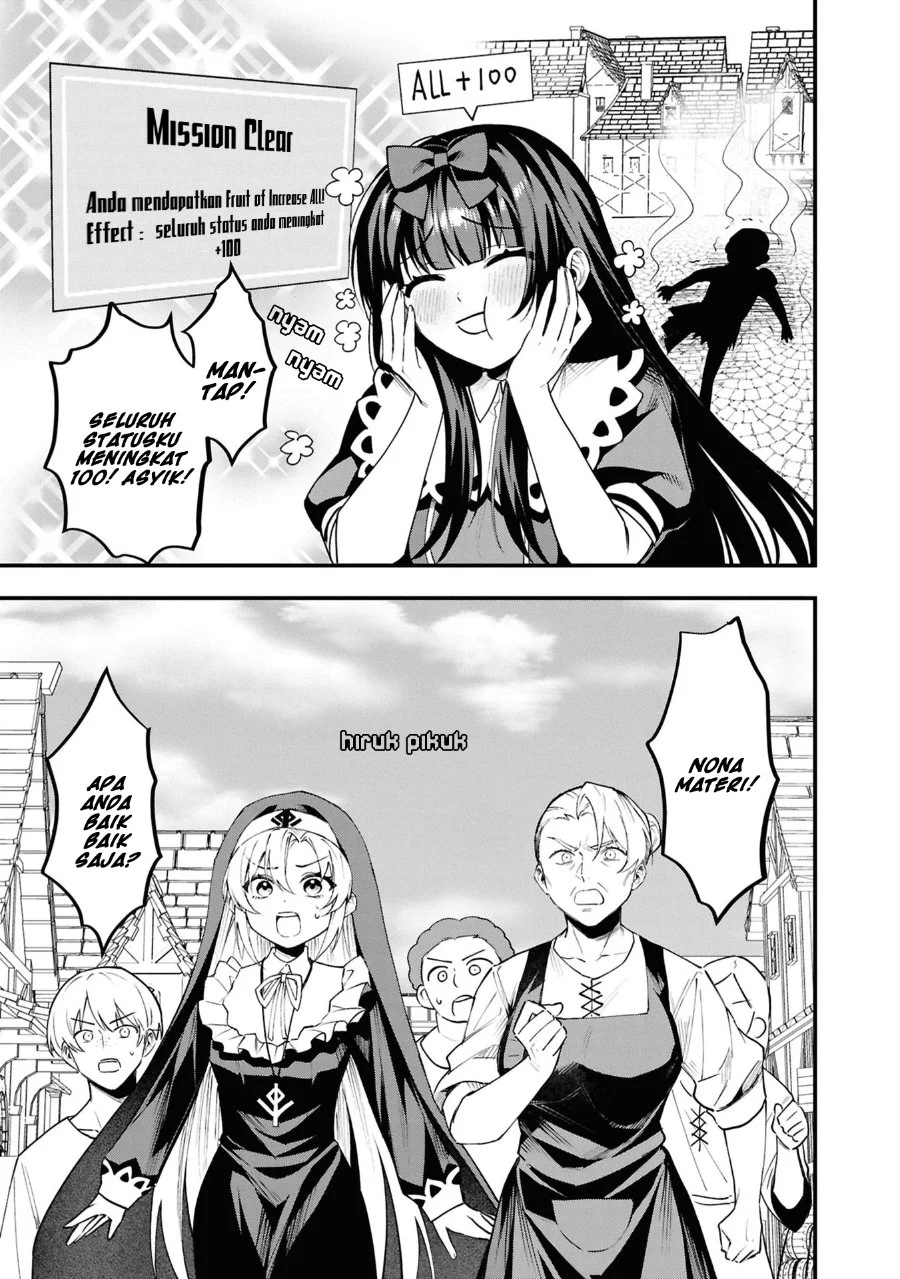 Doumo, Butsuyoku no Seijo desu: Musou Skill "Clear Houshuu" de Seidai ni Kanchigai saremashita Chapter 6 - halaman 25