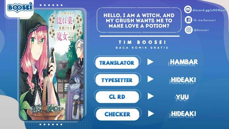 Doumo, Suki na Hito ni Horegusuri wo Irai sareta Majo desu. Chapter 6 - halaman 1