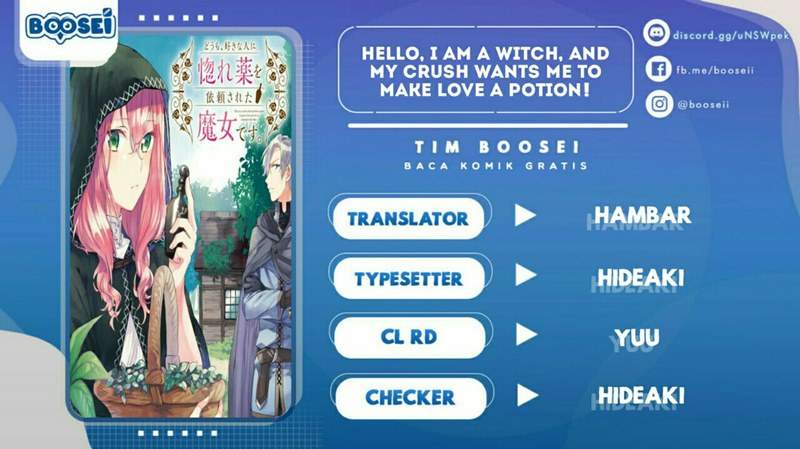 Doumo, Suki na Hito ni Horegusuri wo Irai sareta Majo desu. Chapter 7 - halaman 1