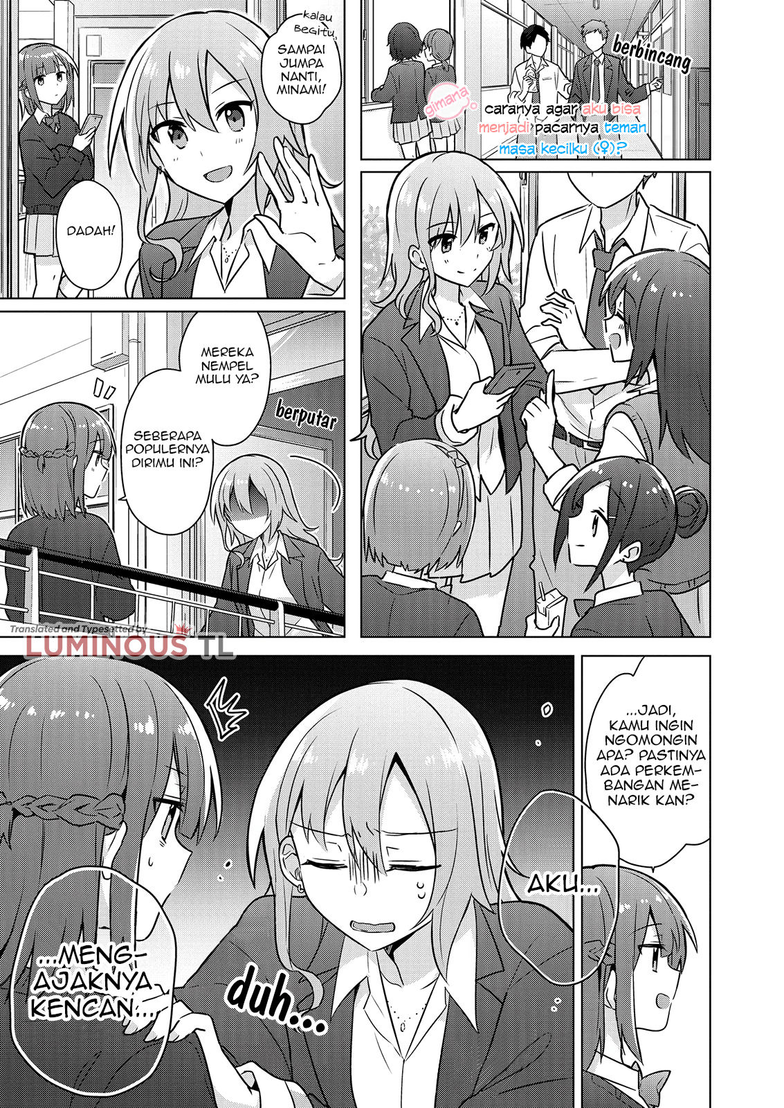 Doushitara Osananajimi no Kanojo ni Naremasu ka!? Chapter 4 - halaman 3