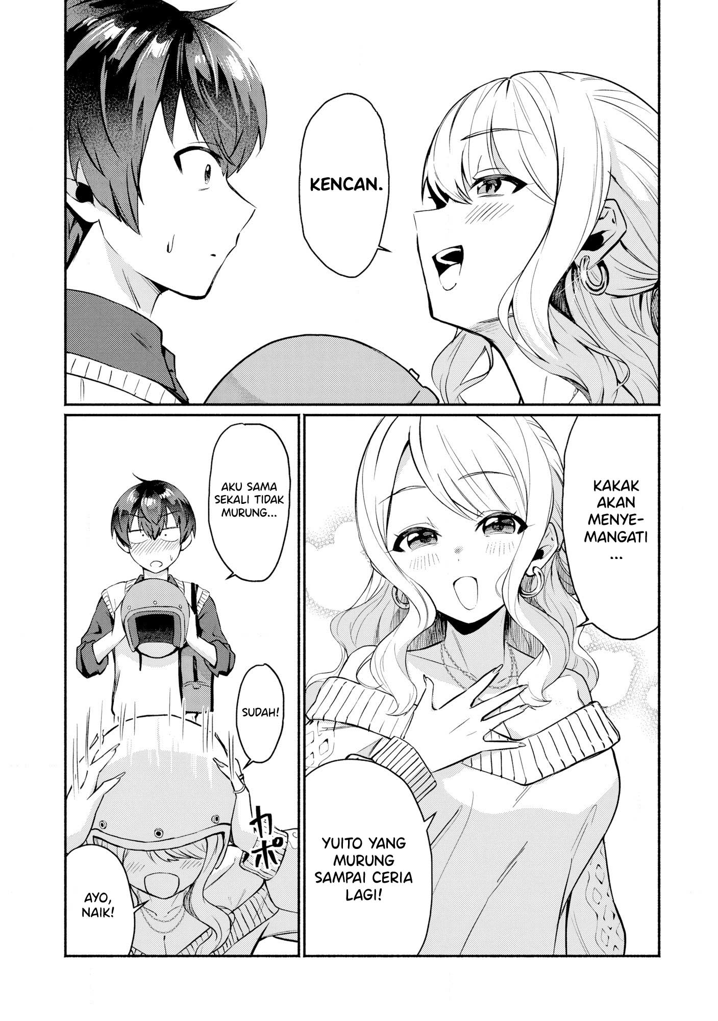 Douyara Ore wa Imadoki Gal na Toshiue Osananajimi kara Gekiomo Kanjou wo Mukerareteiru Rashii Chapter 1 - halaman 10
