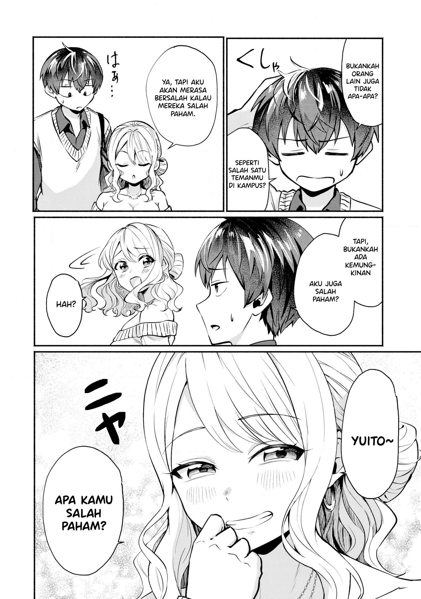 Douyara Ore wa Imadoki Gal na Toshiue Osananajimi kara Gekiomo Kanjou wo Mukerareteiru Rashii Chapter 1 - halaman 23