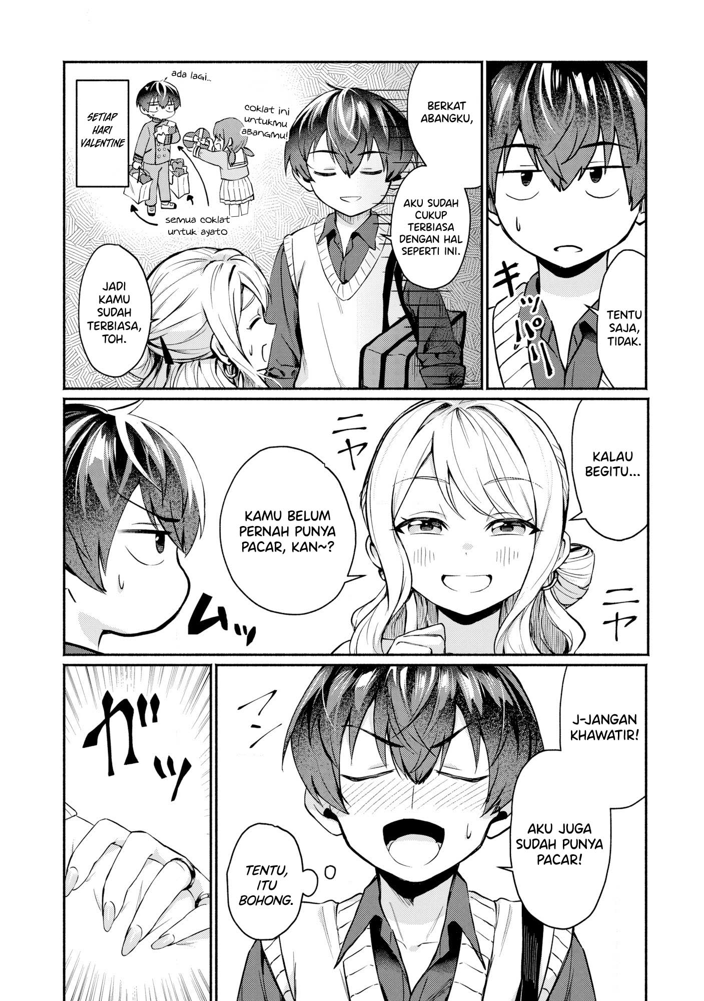 Douyara Ore wa Imadoki Gal na Toshiue Osananajimi kara Gekiomo Kanjou wo Mukerareteiru Rashii Chapter 1 - halaman 24