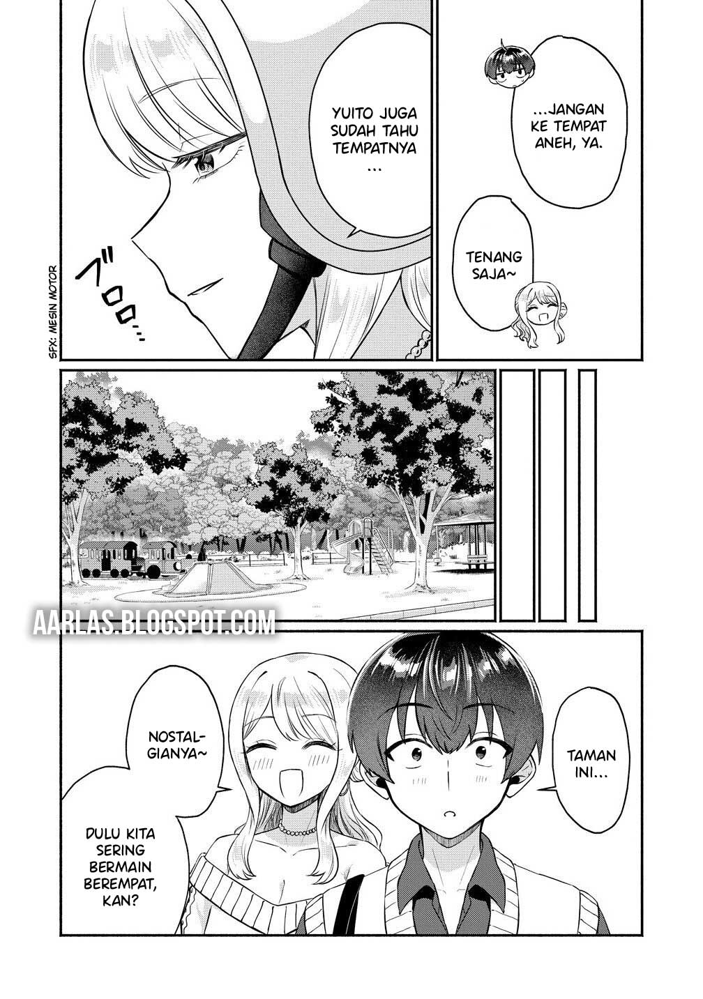 Douyara Ore wa Imadoki Gal na Toshiue Osananajimi kara Gekiomo Kanjou wo Mukerareteiru Rashii Chapter 10 - halaman 8