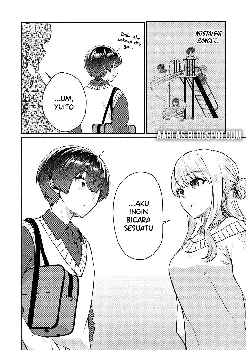 Douyara Ore wa Imadoki Gal na Toshiue Osananajimi kara Gekiomo Kanjou wo Mukerareteiru Rashii Chapter 10 - halaman 9