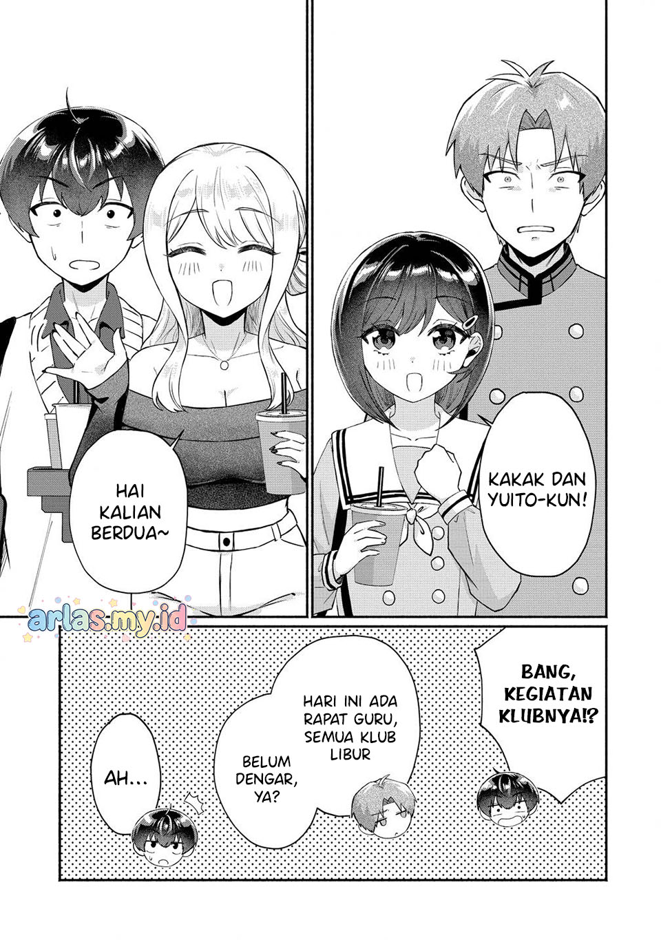 Douyara Ore wa Imadoki Gal na Toshiue Osananajimi kara Gekiomo Kanjou wo Mukerareteiru Rashii Chapter 12 - halaman 11