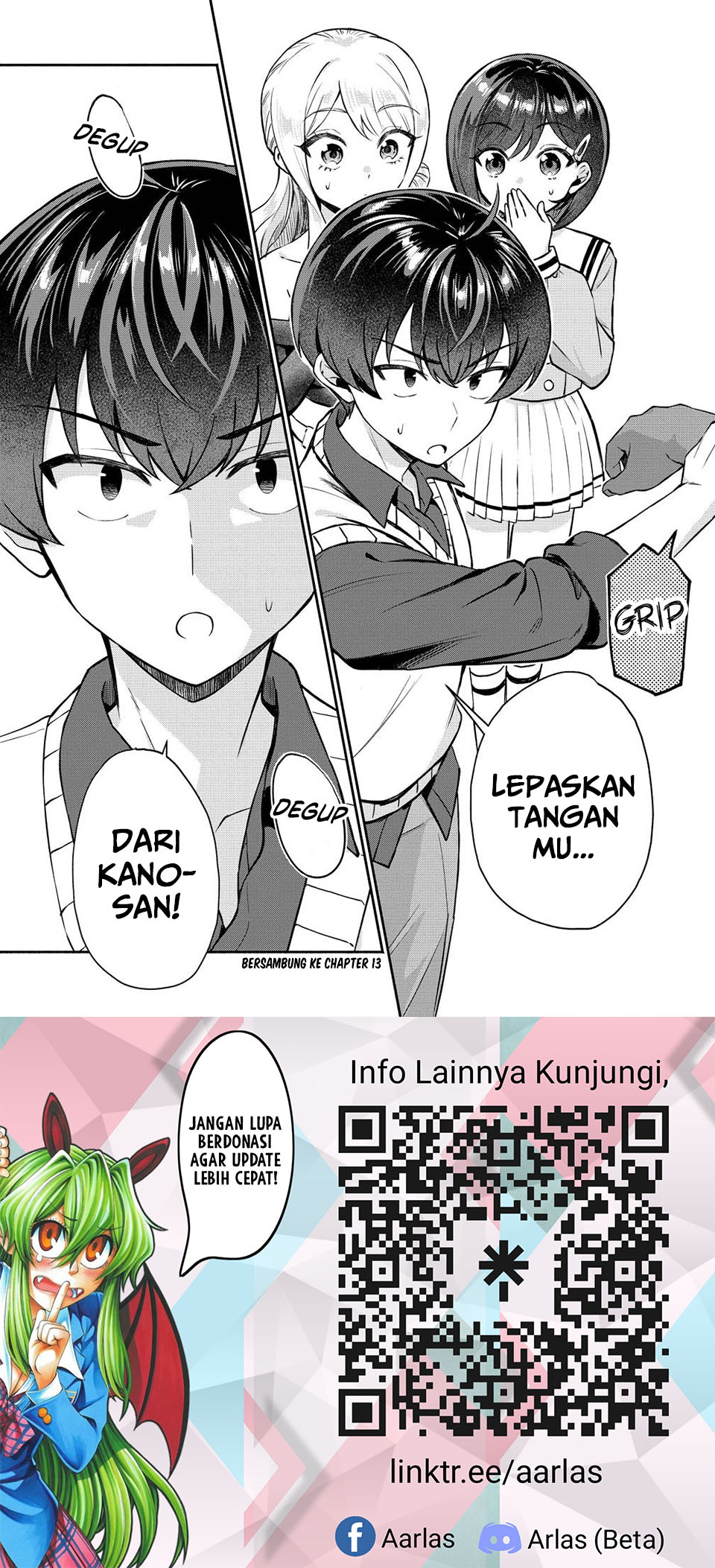 Douyara Ore wa Imadoki Gal na Toshiue Osananajimi kara Gekiomo Kanjou wo Mukerareteiru Rashii Chapter 12 - halaman 18