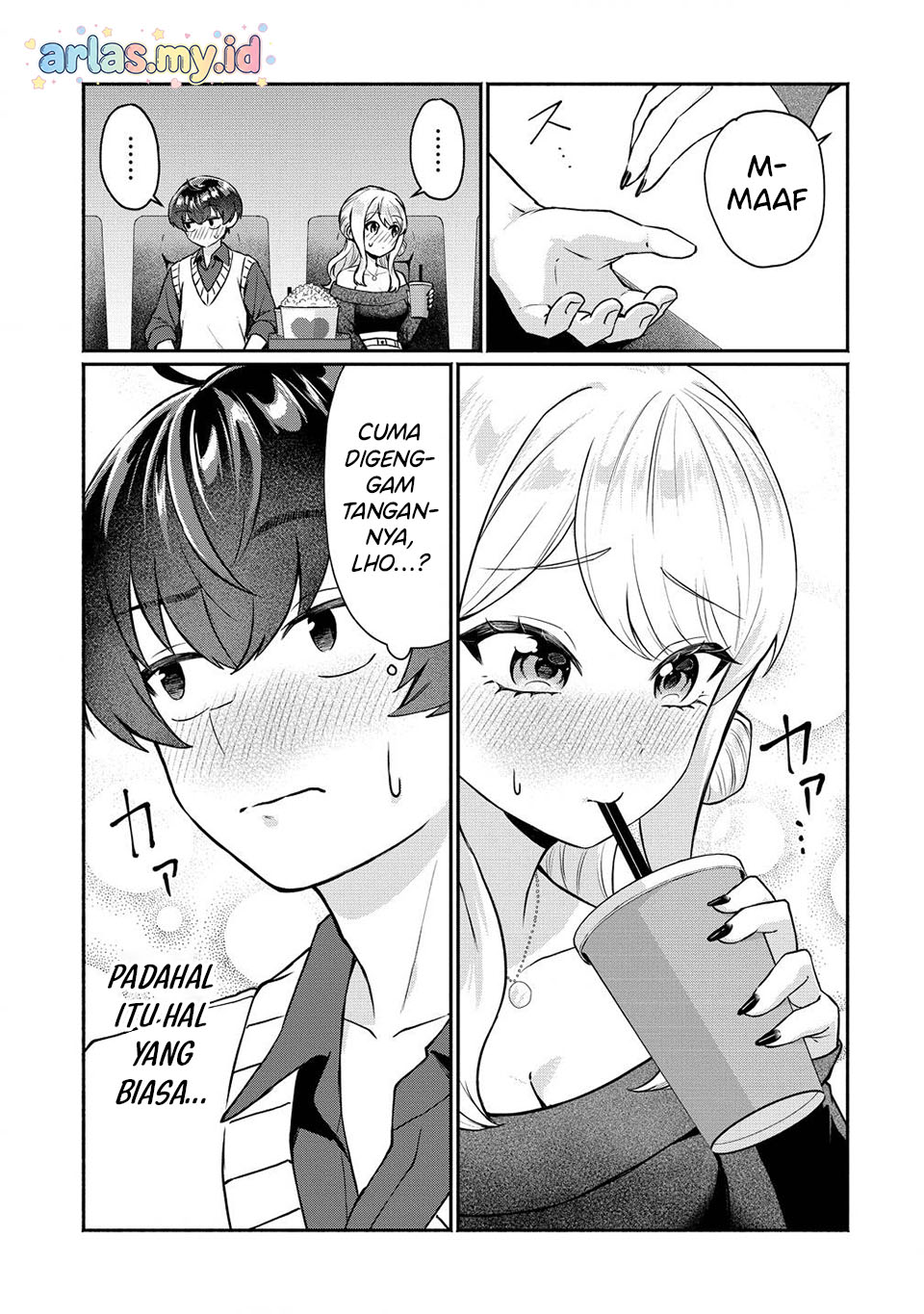 Douyara Ore wa Imadoki Gal na Toshiue Osananajimi kara Gekiomo Kanjou wo Mukerareteiru Rashii Chapter 12 - halaman 9