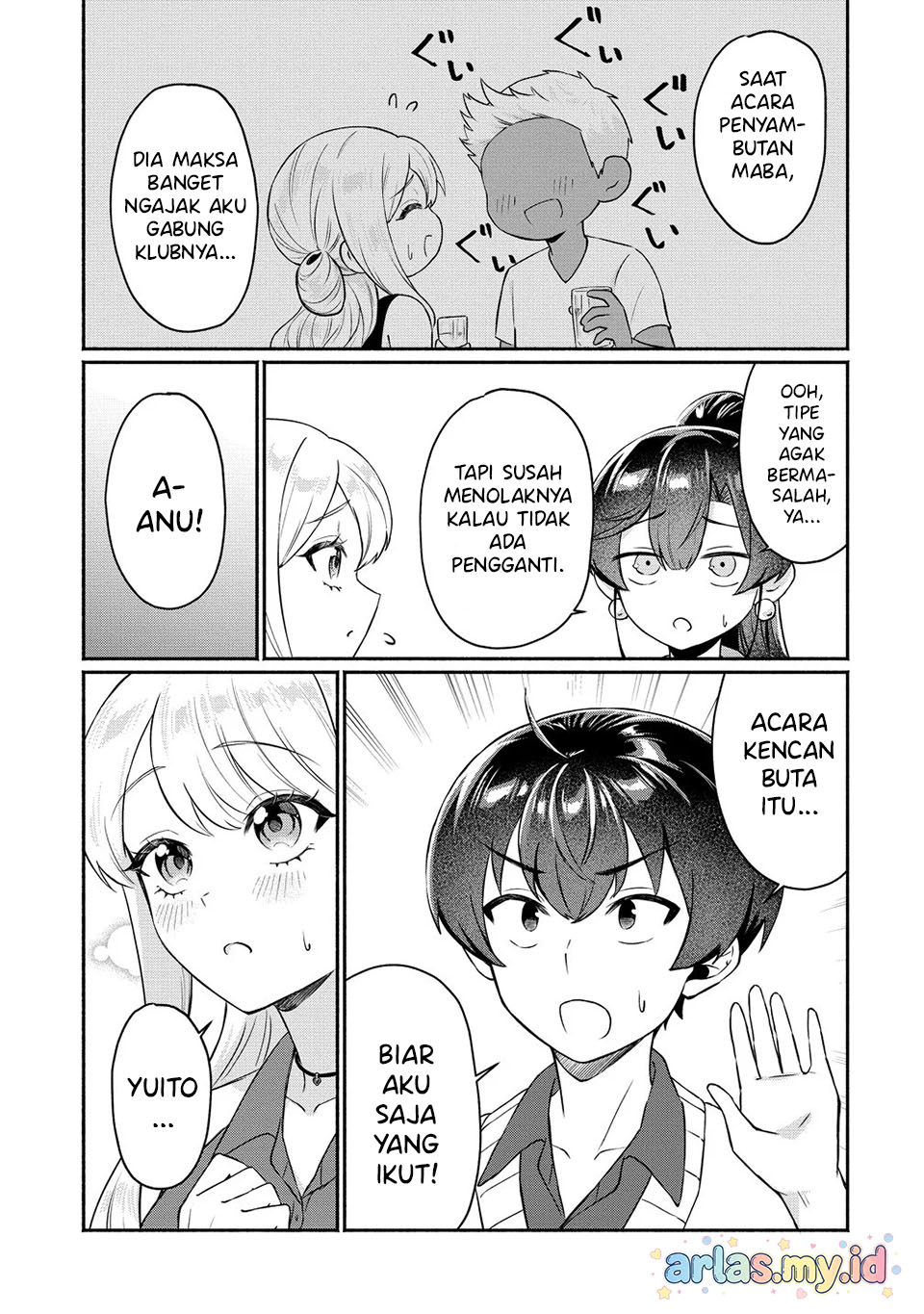 Douyara Ore wa Imadoki Gal na Toshiue Osananajimi kara Gekiomo Kanjou wo Mukerareteiru Rashii Chapter 13 - halaman 10