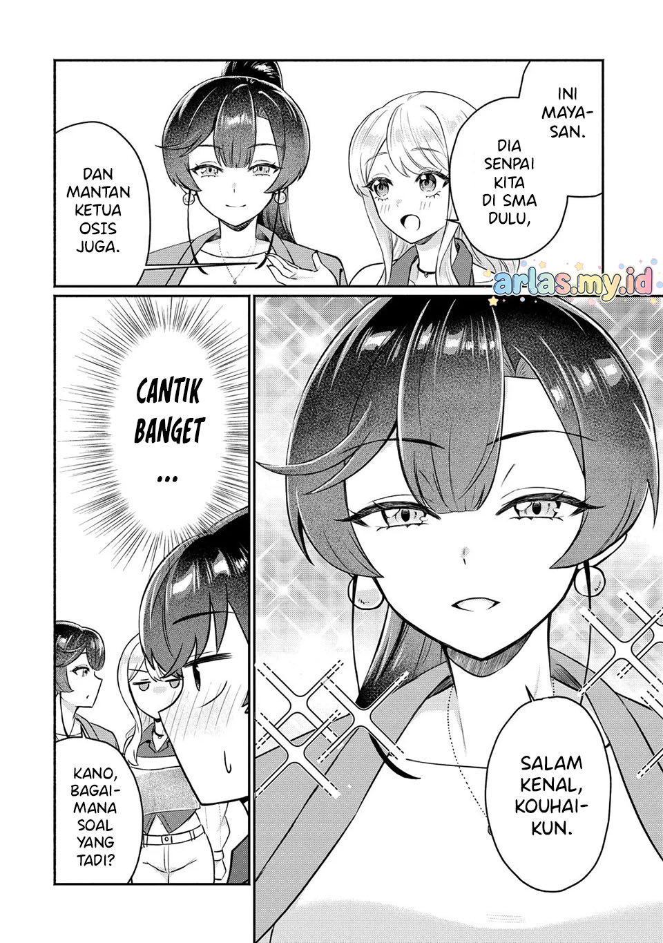 Douyara Ore wa Imadoki Gal na Toshiue Osananajimi kara Gekiomo Kanjou wo Mukerareteiru Rashii Chapter 13 - halaman 9