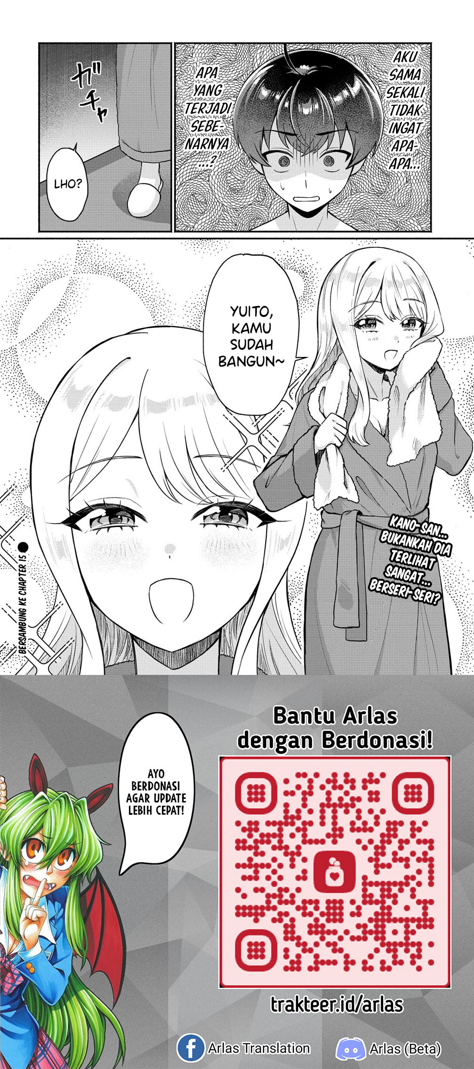 Douyara Ore wa Imadoki Gal na Toshiue Osananajimi kara Gekiomo Kanjou wo Mukerareteiru Rashii Chapter 14 - halaman 15